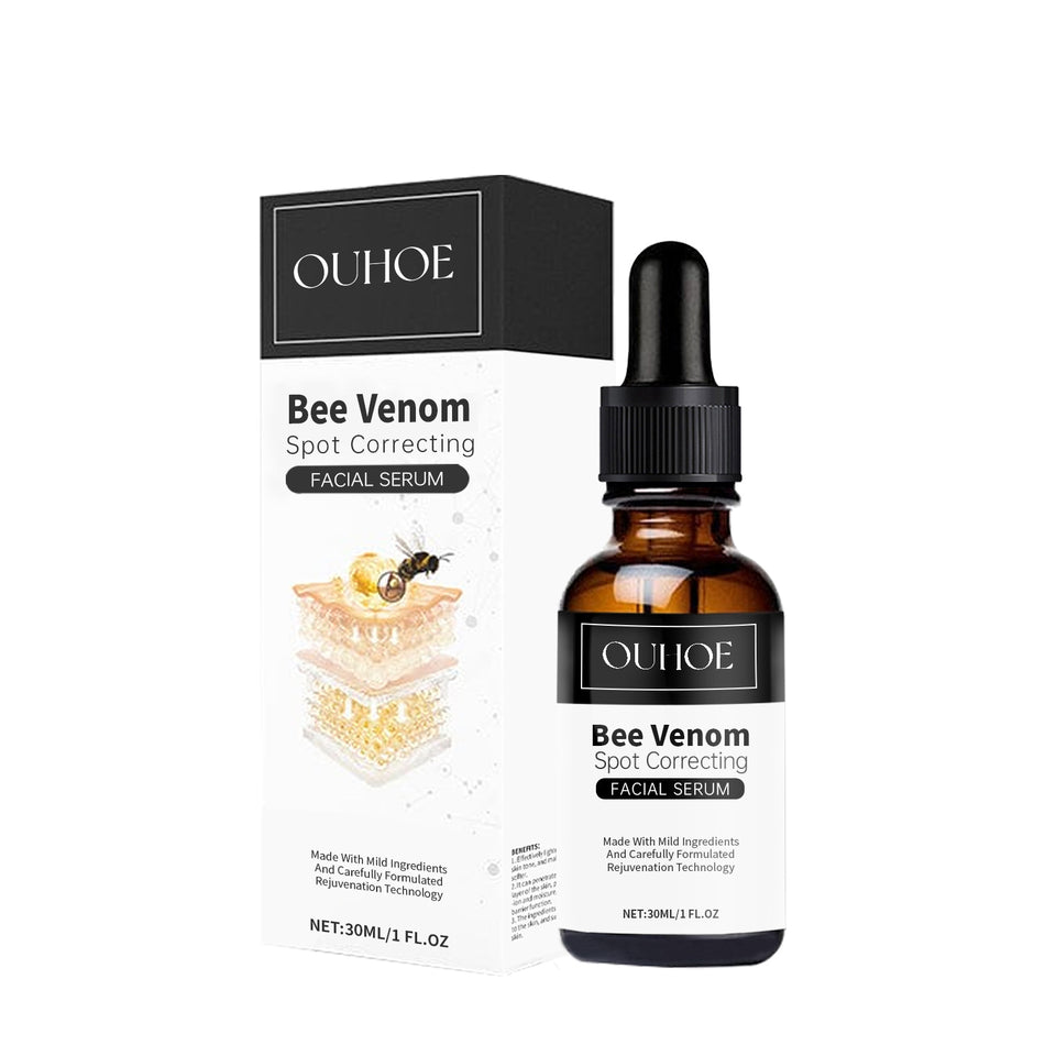 OUHOE Bee Venom Dark Spot Repair Essence Lightens dark spots, brightens skin, improves skin glossiness, skin care